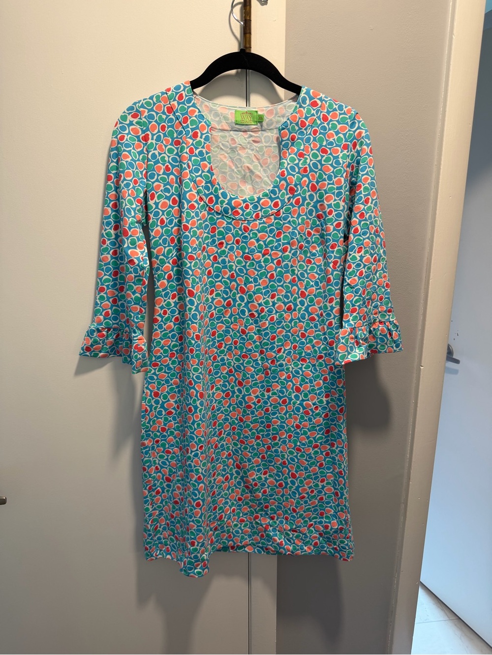 Katherine Way Polka Dot Patterned Dress